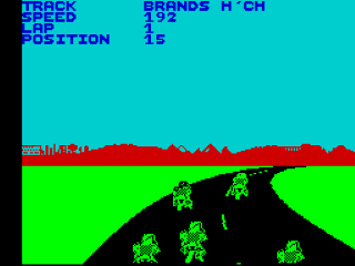 Speed King 2 screenshot 2 for ZX Spectrum